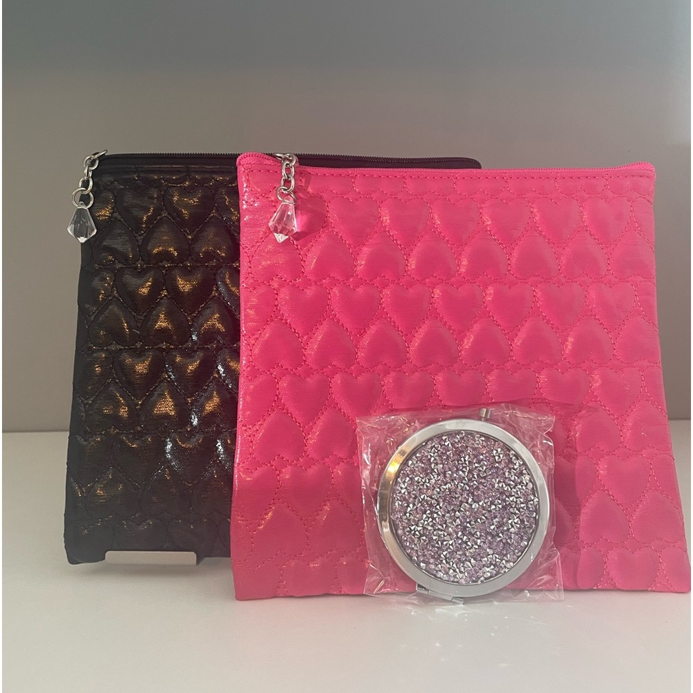NWOT Bundle Bags and Glamour Mirror